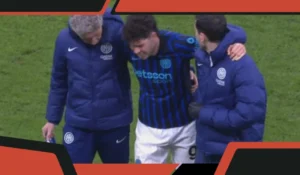 Infortunio Bastoni al Milan-Inter